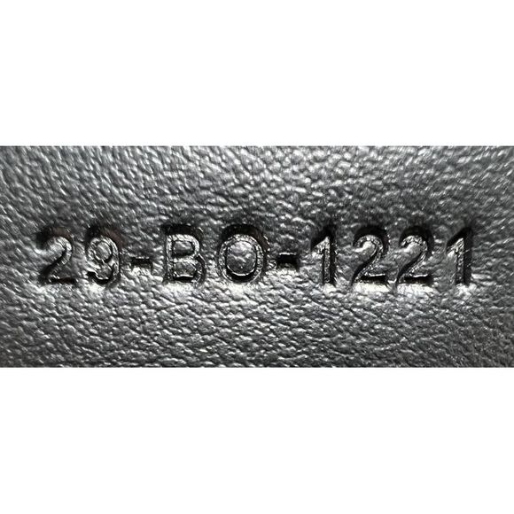 Christian Dior Homme Zip Pouch Printed Leather Black, Print - Picture 6 of 6